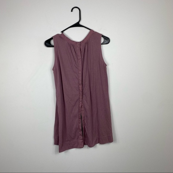 Simply Vera Vera Wang Mauve Tank with Jewell Accents - Picture 3 of 6